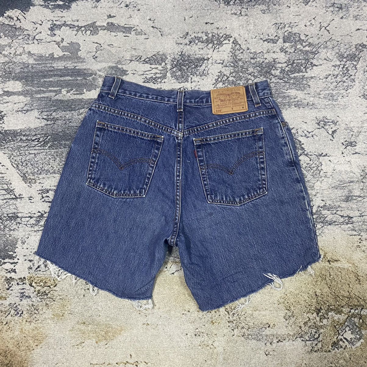 Levi's × Vintage Vintage Levis 550 Single R Denim Jeans Short Size US 32 / EU 48 - 5 Thumbnail