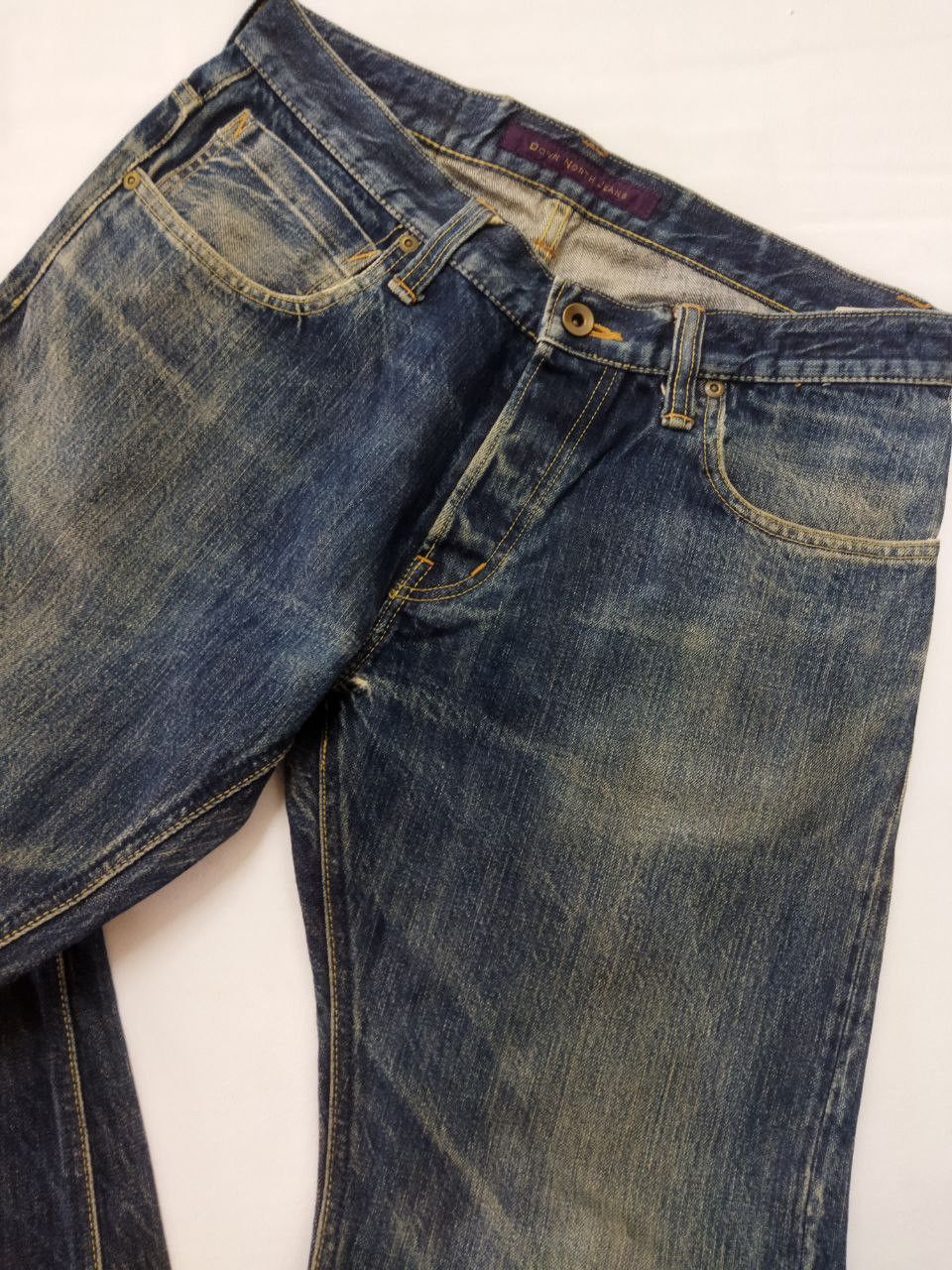 Japanese Brand Down North Jean by Kojimaxshimokitazawa Selvedge Jean Size US 31 - 9 Thumbnail