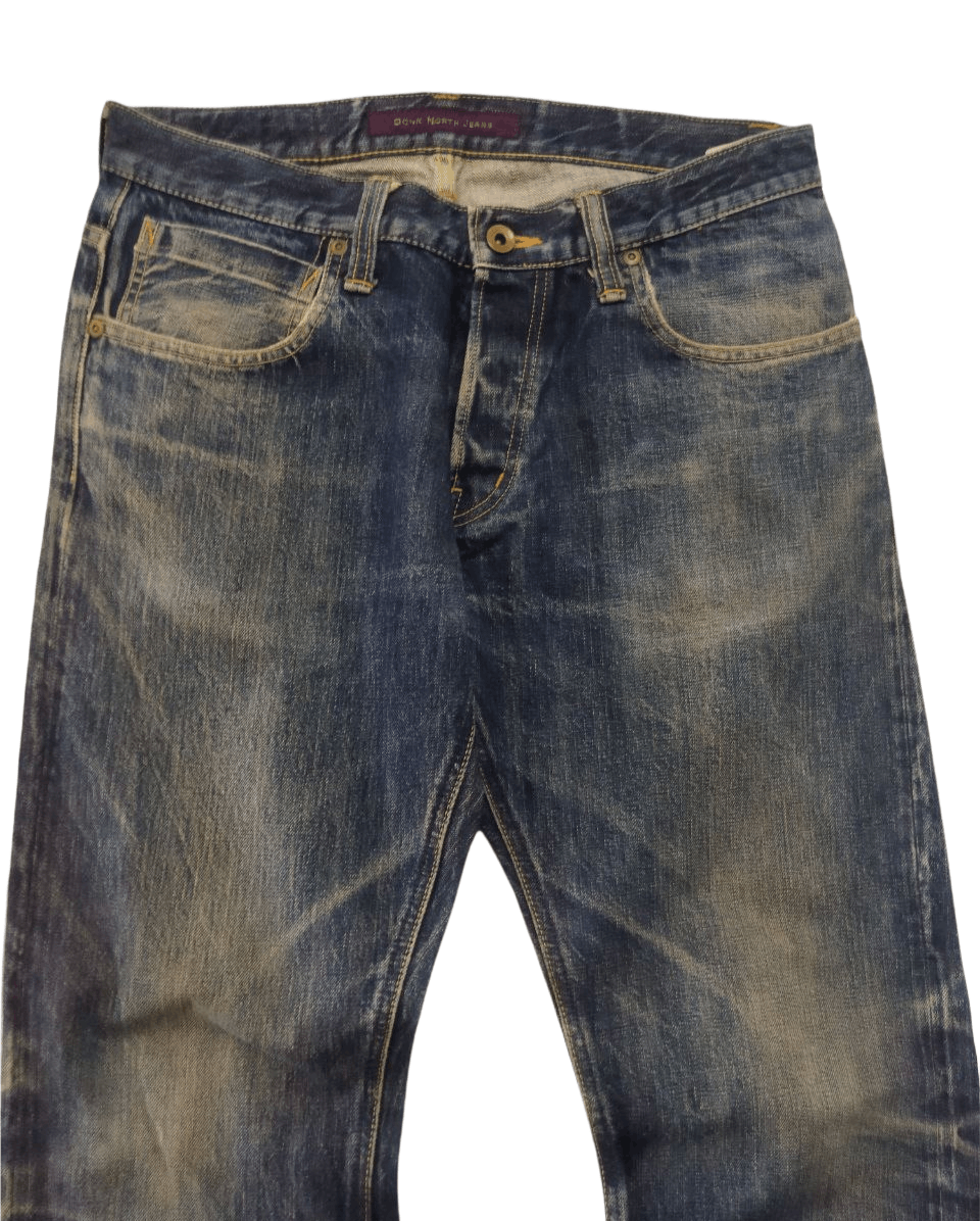 Japanese Brand Down North Jean by Kojimaxshimokitazawa Selvedge Jean Size US 31 - 3 Thumbnail