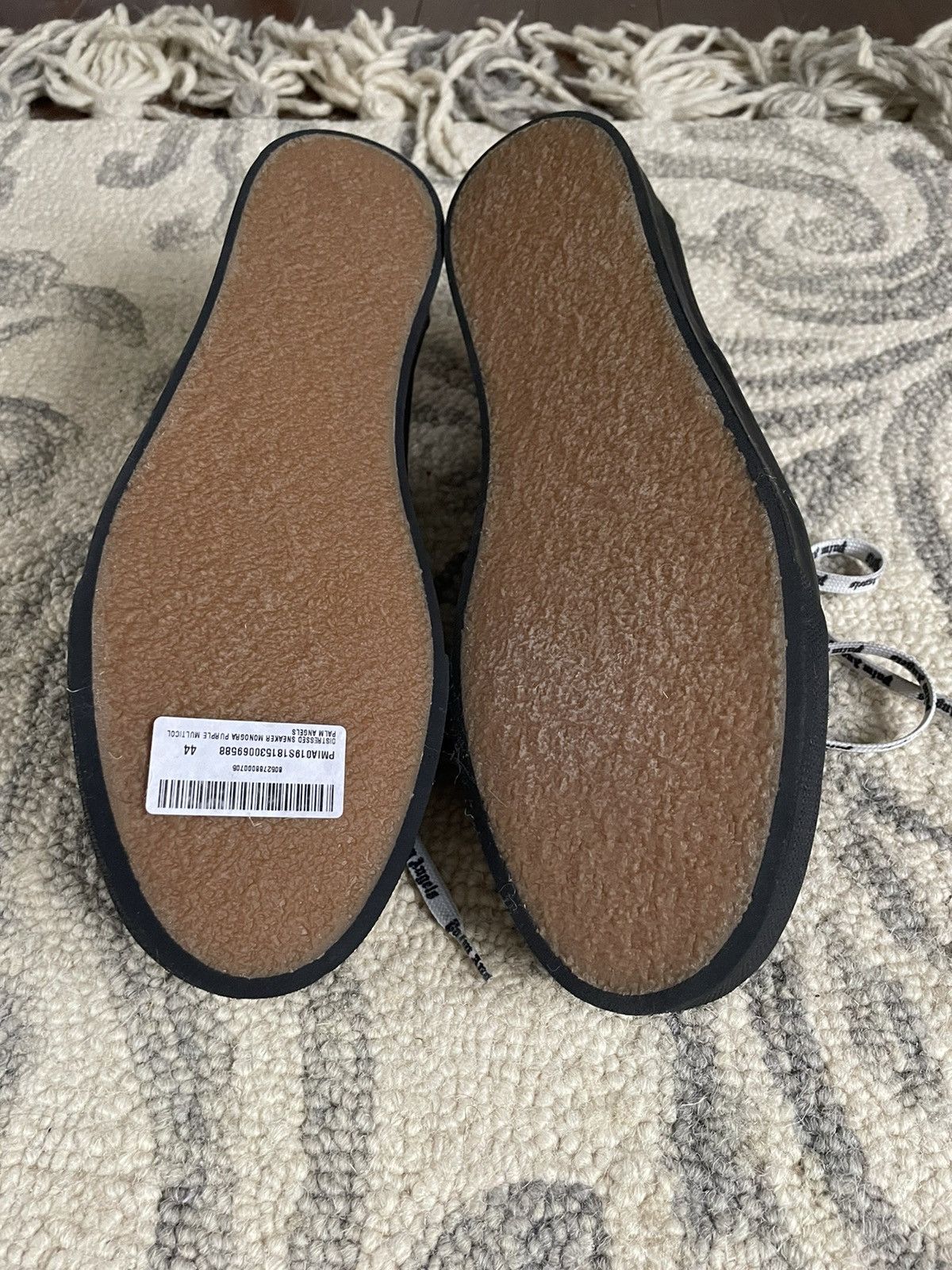 Palm Angels Palm angels distressed monogram sneaker Size US 10.5 / EU 43-44 - 5 Thumbnail