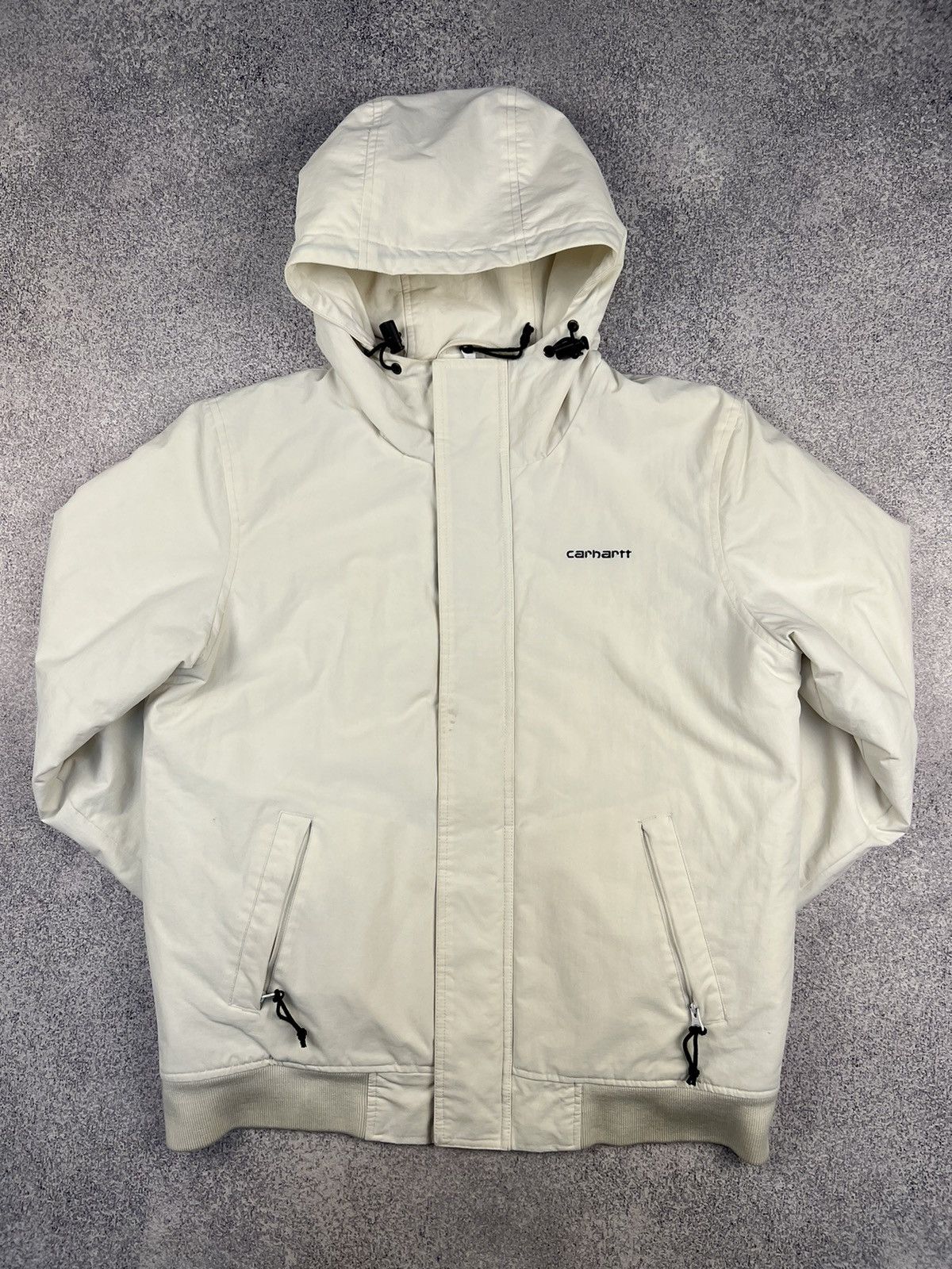 Carhartt × Vintage Carhartt White Coats Jackets vintage zip logo style Size US M / EU 48-50 / 2 - 1 Thumbnail