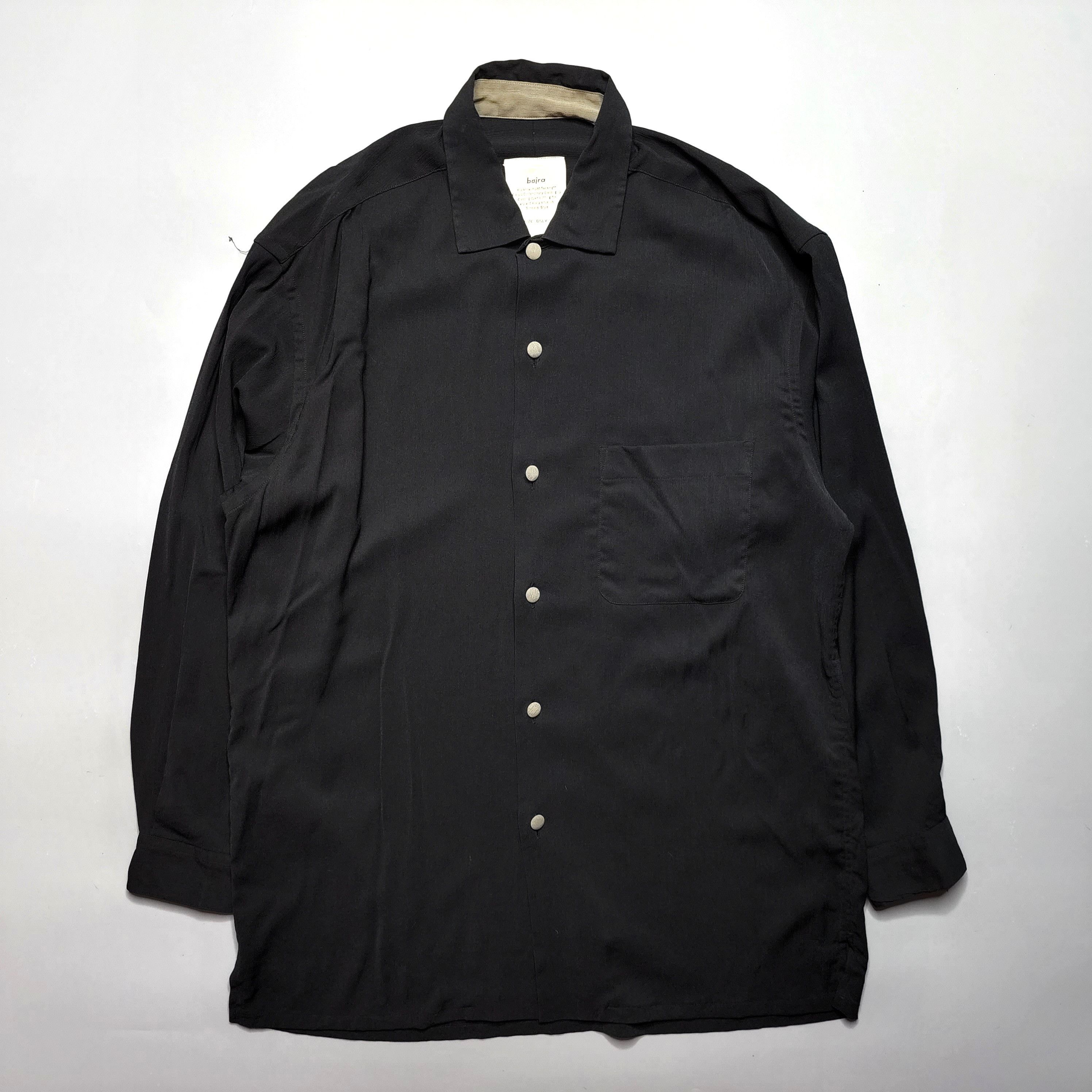 Bajra × Japanese Brand Bajra - Free Size Crepe Wool Overshirt Size US L / EU 52-54 / 3 - 1 Thumbnail