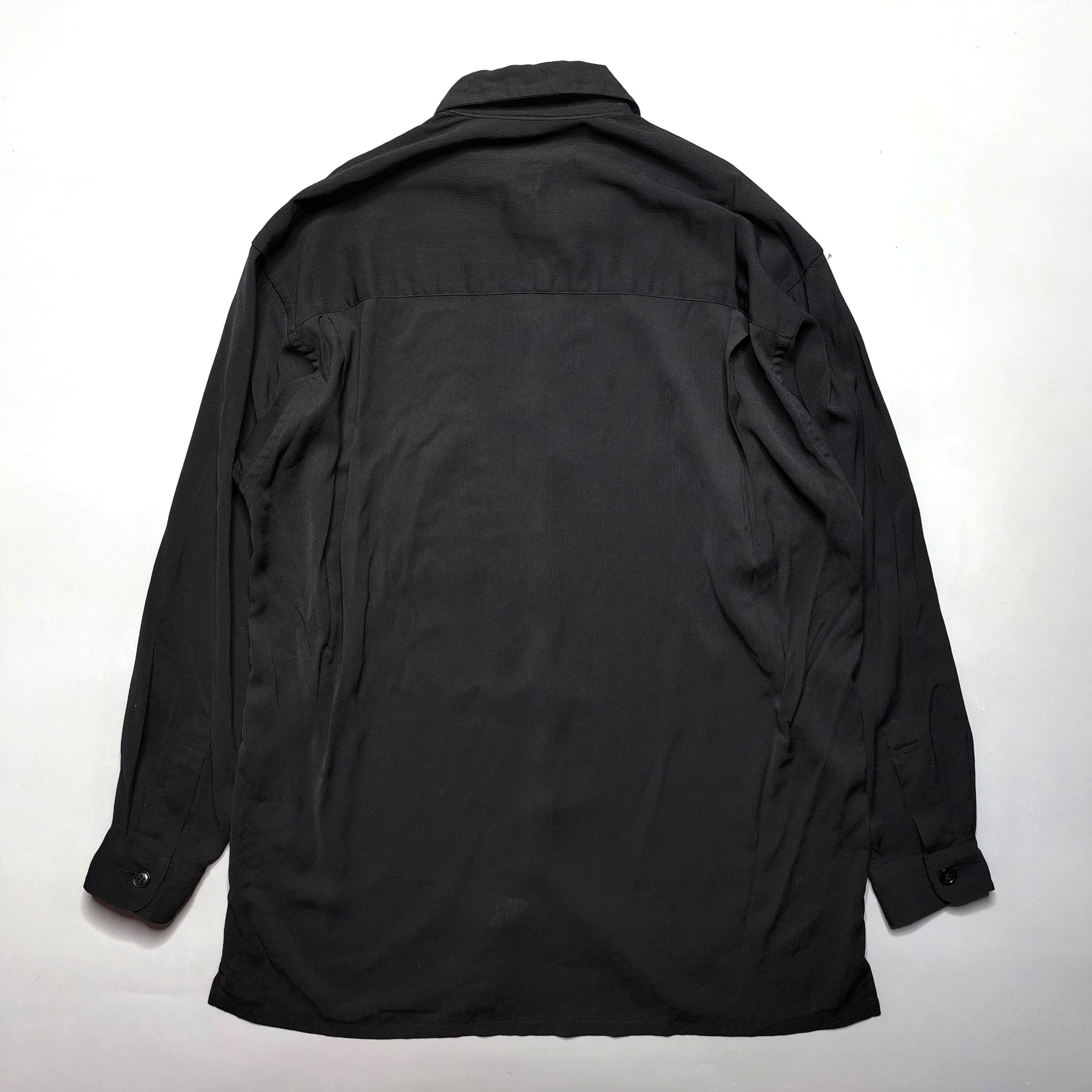 Bajra × Japanese Brand Bajra - Free Size Crepe Wool Overshirt Size US L / EU 52-54 / 3 - 2 Thumbnail