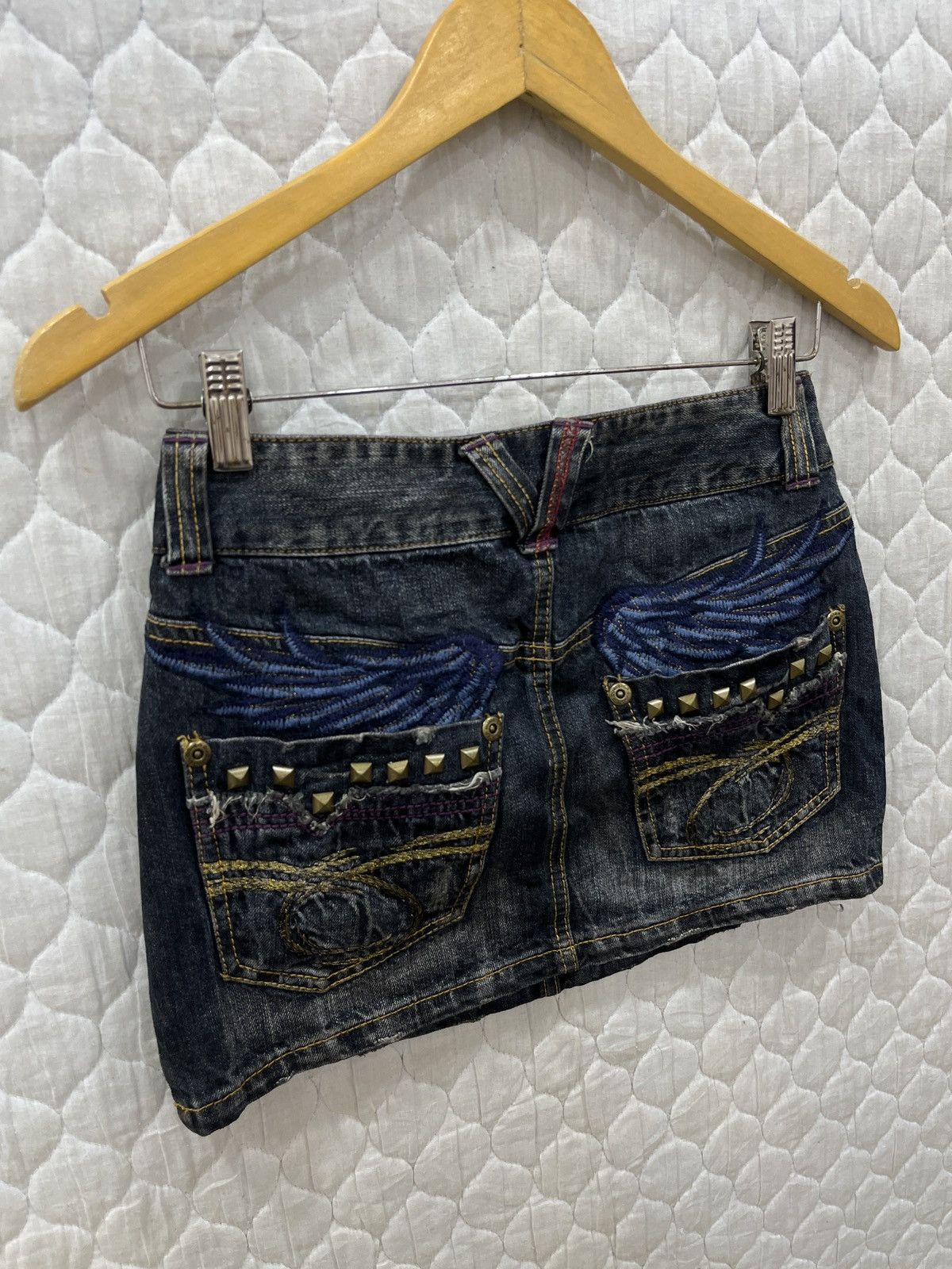 Japanese Brand (Sss). MOUTH VALLEY STUD SPIKE SKIRTS Size 27" / US 4 / IT 40 - 5 Thumbnail