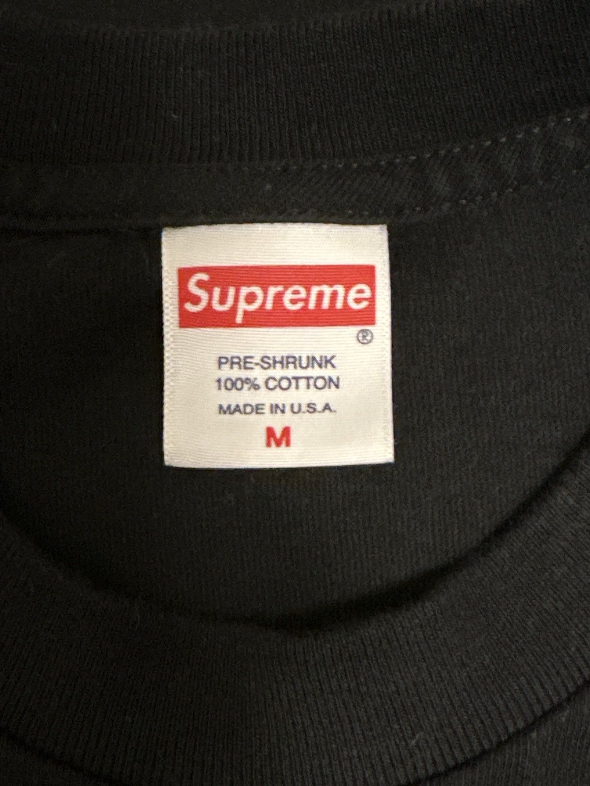 Supreme Supreme Cross Box Logo Tee Size US M / EU 48-50 / 2 - 3 Thumbnail