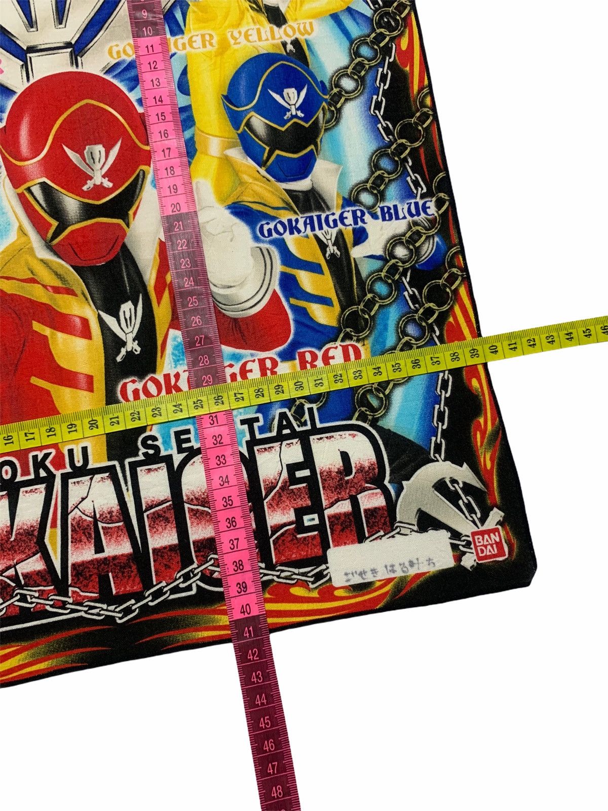 Japanese Brand Gokaiger Bandai Handkerchief Bandana Size ONE SIZE - 4 Thumbnail