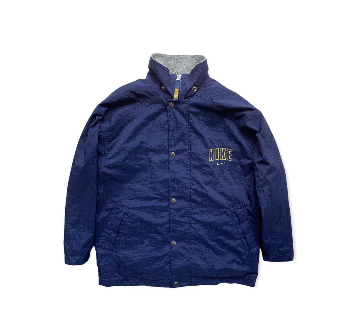 Nike Vintage Grey Tag Nike Shearling Jacket (Kids) Size US M / EU 48-50 / 2 - 4 Thumbnail