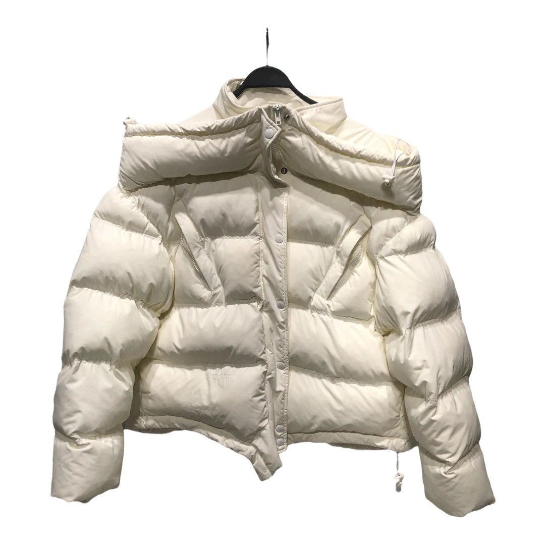 Pre-owned Vetements 2021 Upside Down Reverse Puffer White