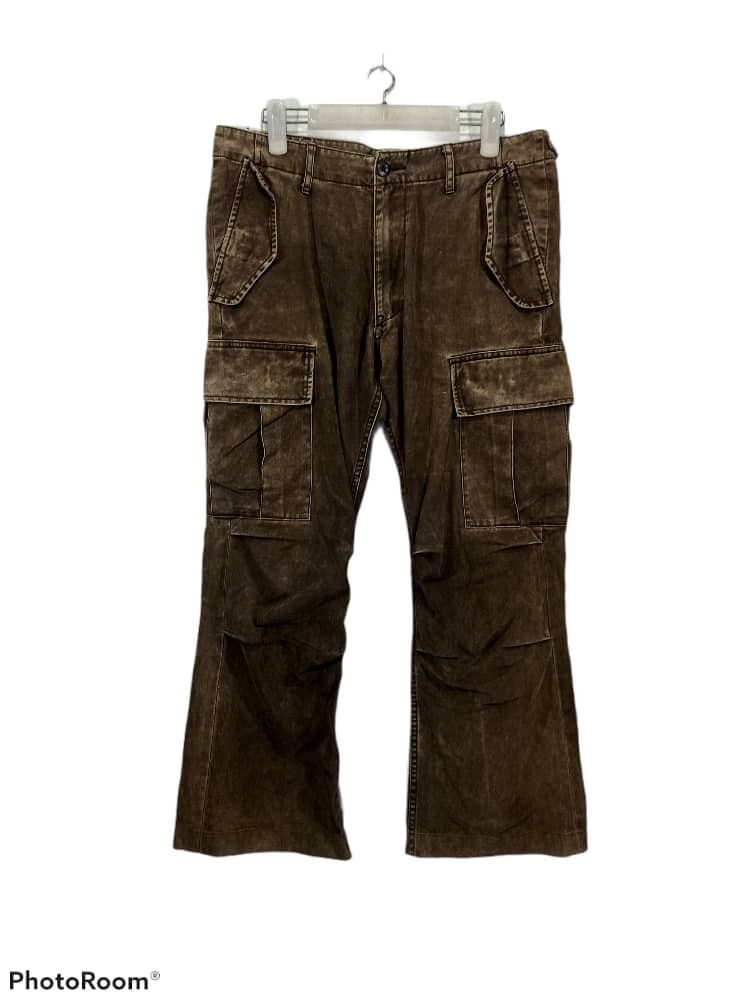 Attachment × Japanese Brand ATTACHMENT Waxed Tactical Cargo Pants Size US 31 - 1 Thumbnail