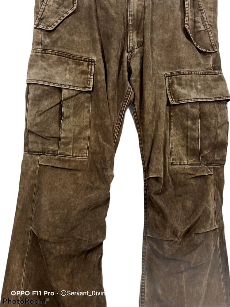 Attachment × Japanese Brand ATTACHMENT Waxed Tactical Cargo Pants Size US 31 - 2 Thumbnail