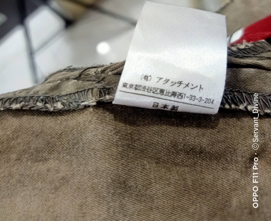 Attachment × Japanese Brand ATTACHMENT Waxed Tactical Cargo Pants Size US 31 - 9 Thumbnail