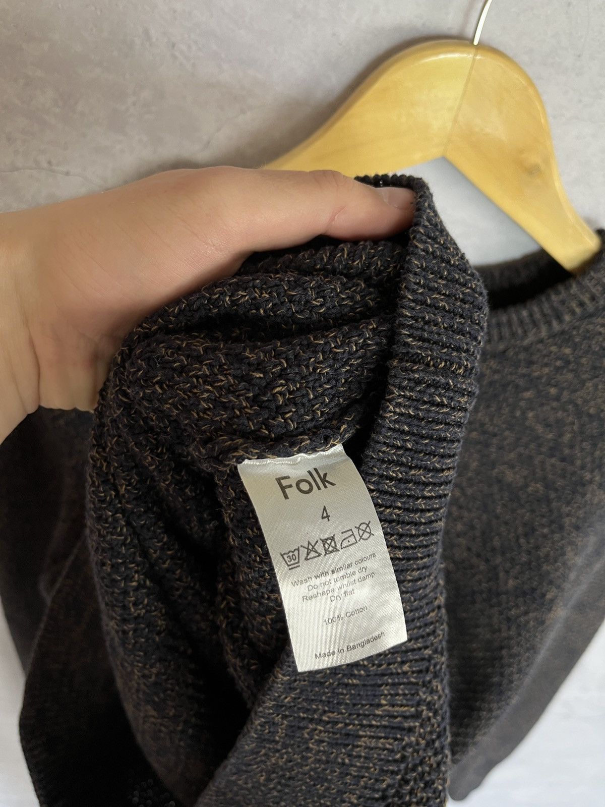 Folk Folk Heavy Knit Sweater Size US L / EU 52-54 / 3 - 8 Preview