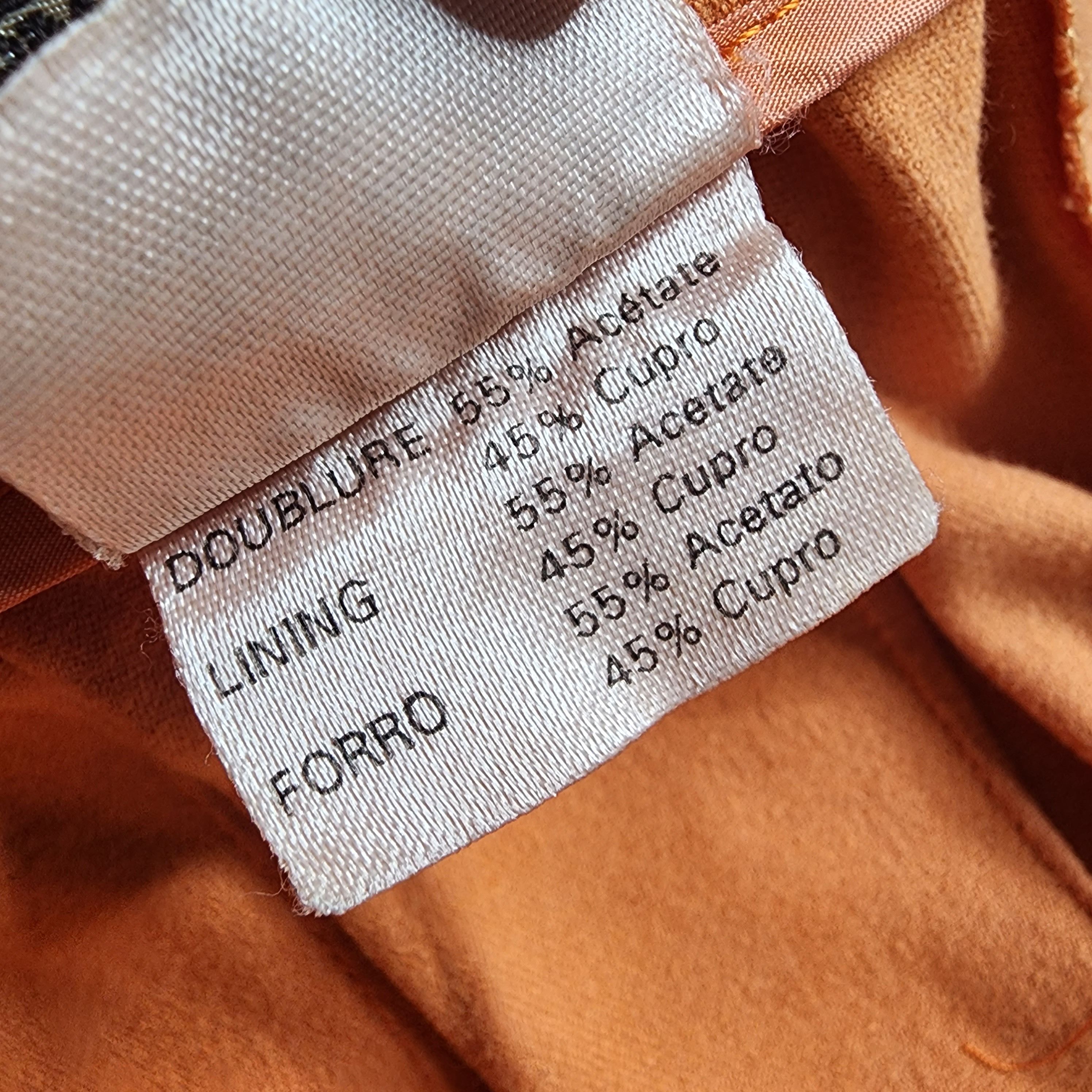 Hermes Hermes Paris - High Waist Straight Leg Trousers Size 26" / US 2 / IT 38 - 10 Thumbnail