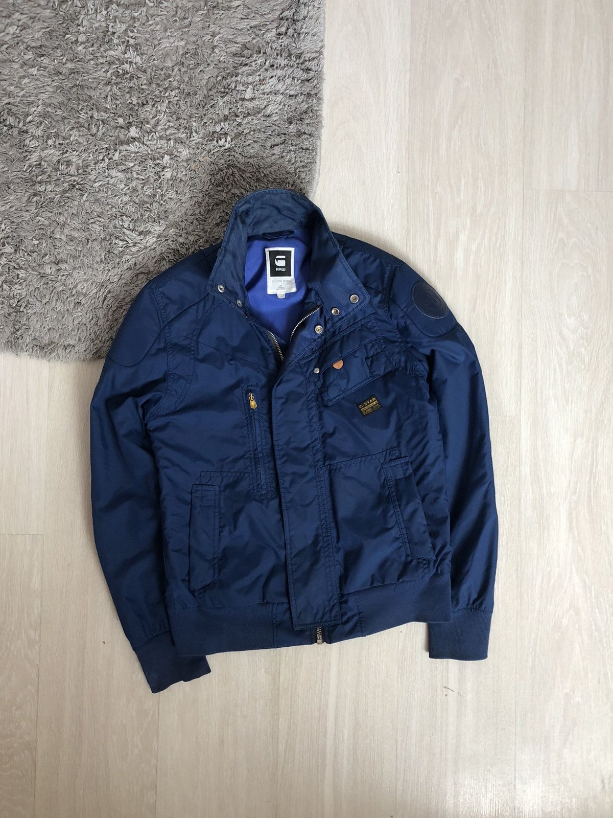G-Star Vintage G Star Raw Biker Jacket Size US M / EU 48-50 / 2 - 1 Thumbnail