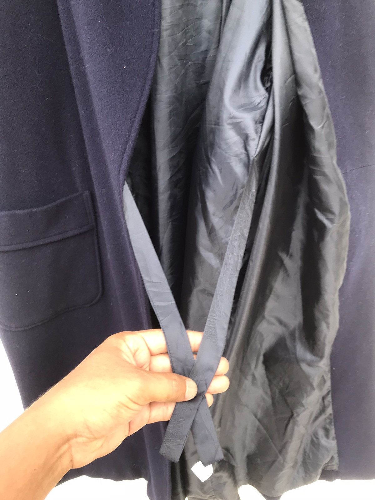 Balmain Balmain Paris Wool Belted Coat Size US M / EU 48-50 / 2 - 7 Thumbnail