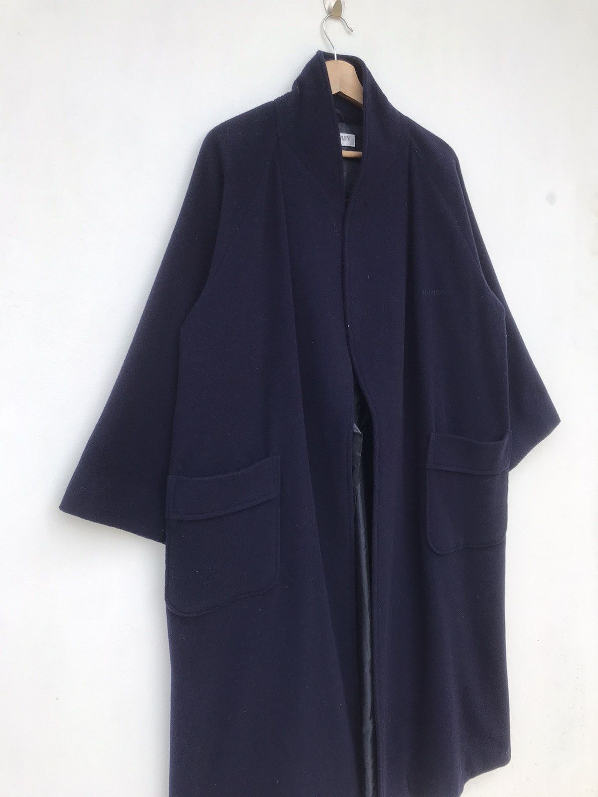 Balmain Balmain Paris Wool Belted Coat Size US M / EU 48-50 / 2 - 5 Thumbnail