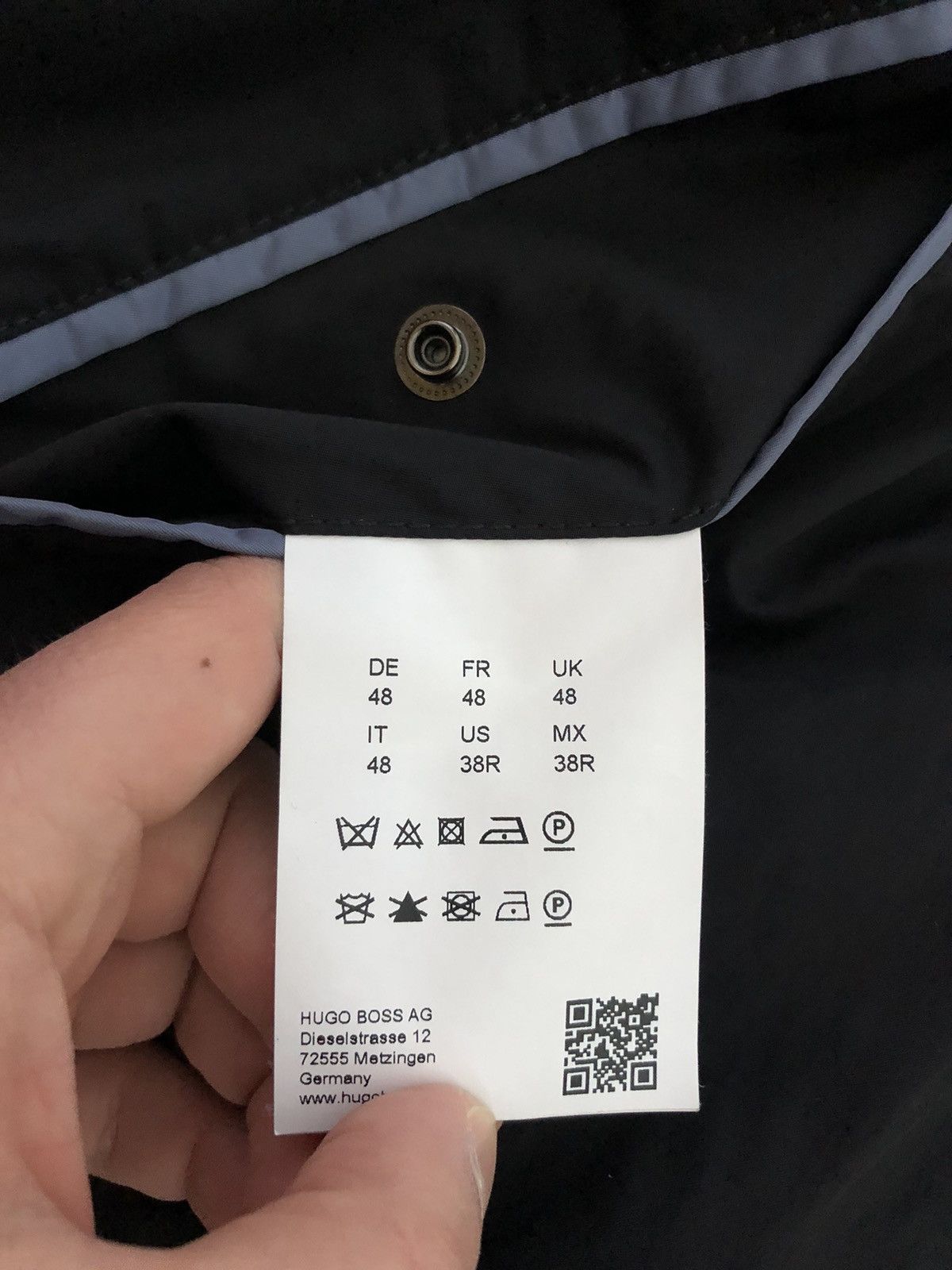 Hugo Boss × Japanese Brand Hugo Boss Trouble Maker Reversible Bomber Jacket Size US M / EU 48-50 / 2 - 11 Thumbnail