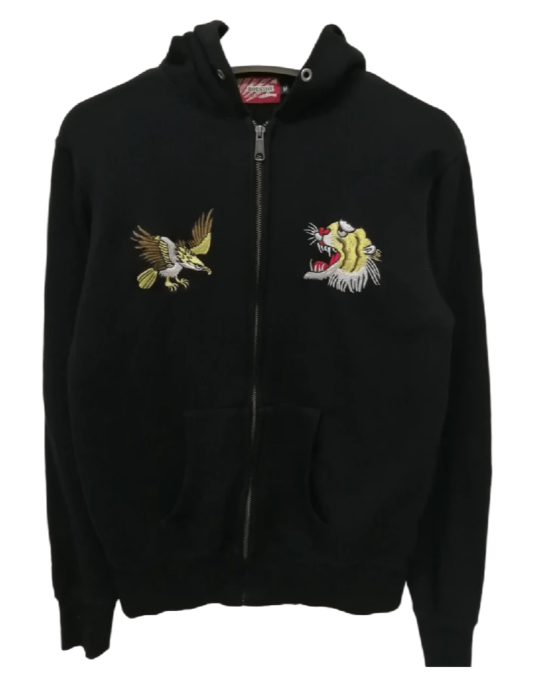 Japanese Brand HOUSTON JAPAN Sukajan Hoodie Size US M / EU 48-50 / 2 - 1 Thumbnail
