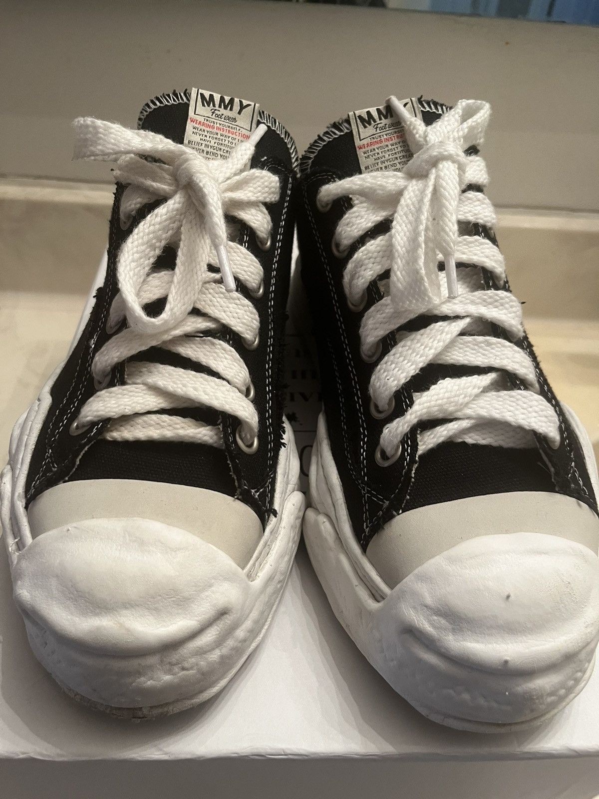 image of Miharayasuhiro x Vintage Madness X Maison Mihara Yashiros Shoes in Black, Men's (Size 11)