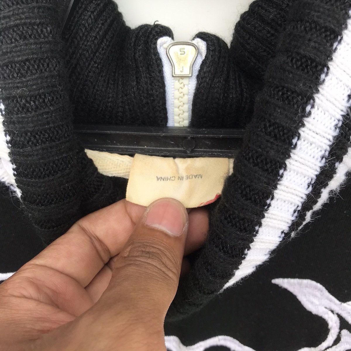 Japanese Brand × Vintage Japanese Lock Heaven Skull Embroidery Backhit Logo Jacket Size US M / EU 48-50 / 2 - 4 Thumbnail