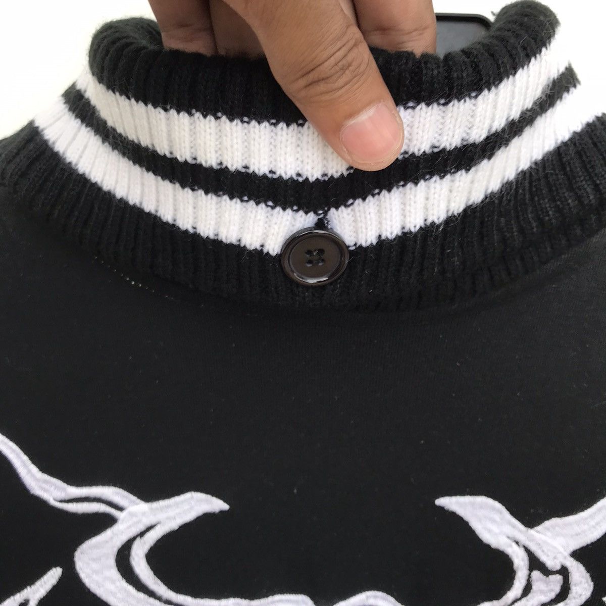 Japanese Brand × Vintage Japanese Lock Heaven Skull Embroidery Backhit Logo Jacket Size US M / EU 48-50 / 2 - 7 Thumbnail