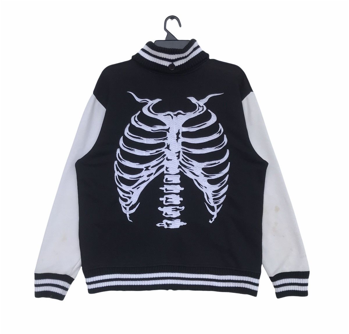 Japanese Brand × Vintage Japanese Lock Heaven Skull Embroidery Backhit Logo Jacket Size US M / EU 48-50 / 2 - 1 Thumbnail