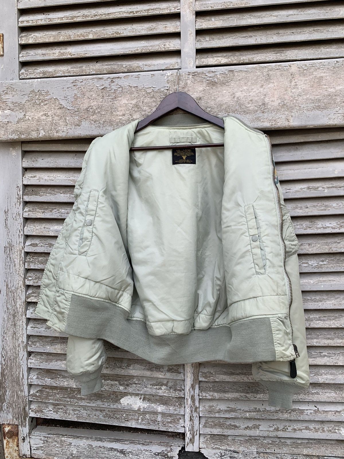 Vintage 🪖Vintage MA-1 USAF Man Intermediate Bomber Jacket Size US M / EU 48-50 / 2 - 8 Thumbnail