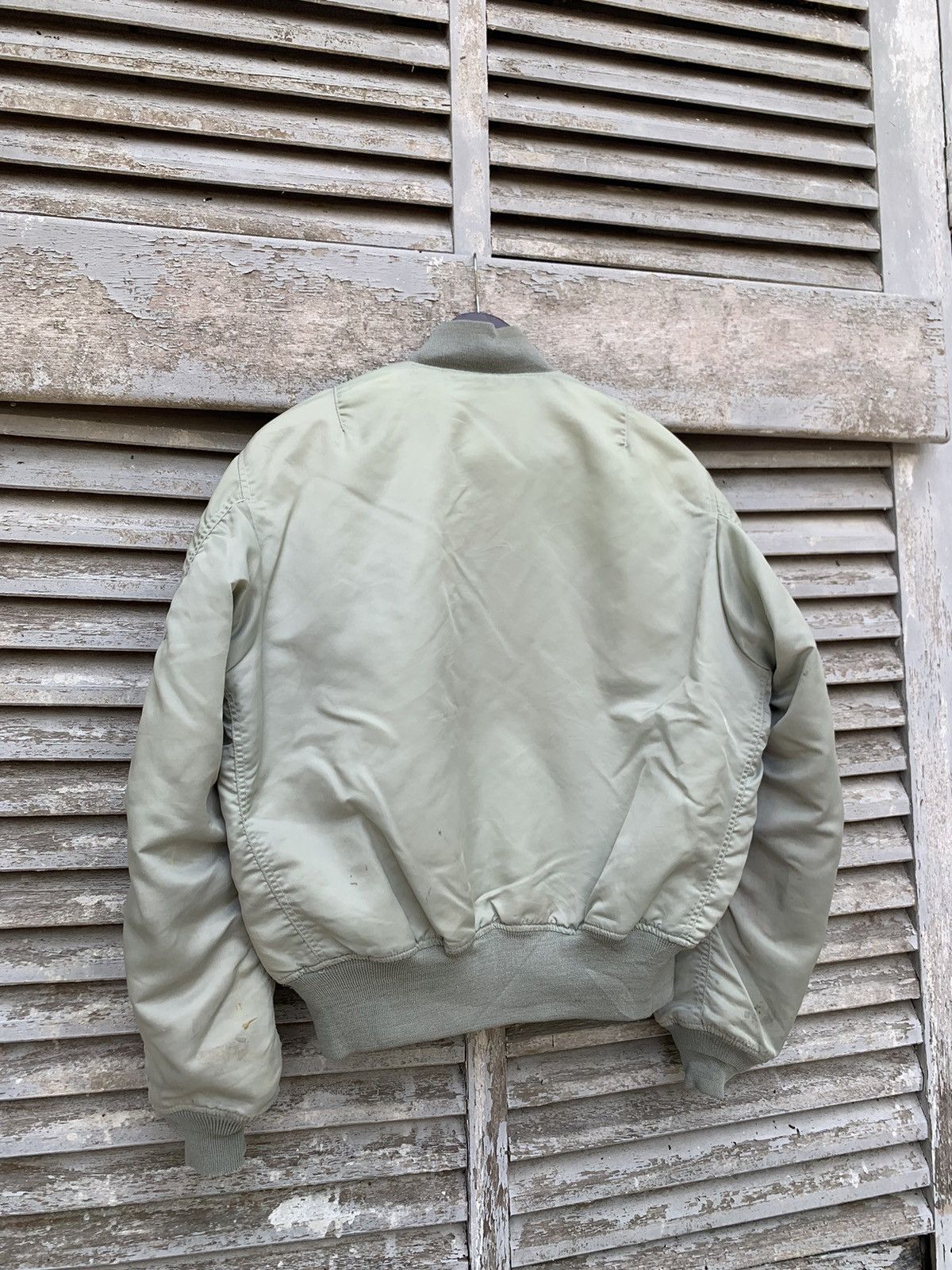 Vintage 🪖Vintage MA-1 USAF Man Intermediate Bomber Jacket Size US M / EU 48-50 / 2 - 10 Thumbnail