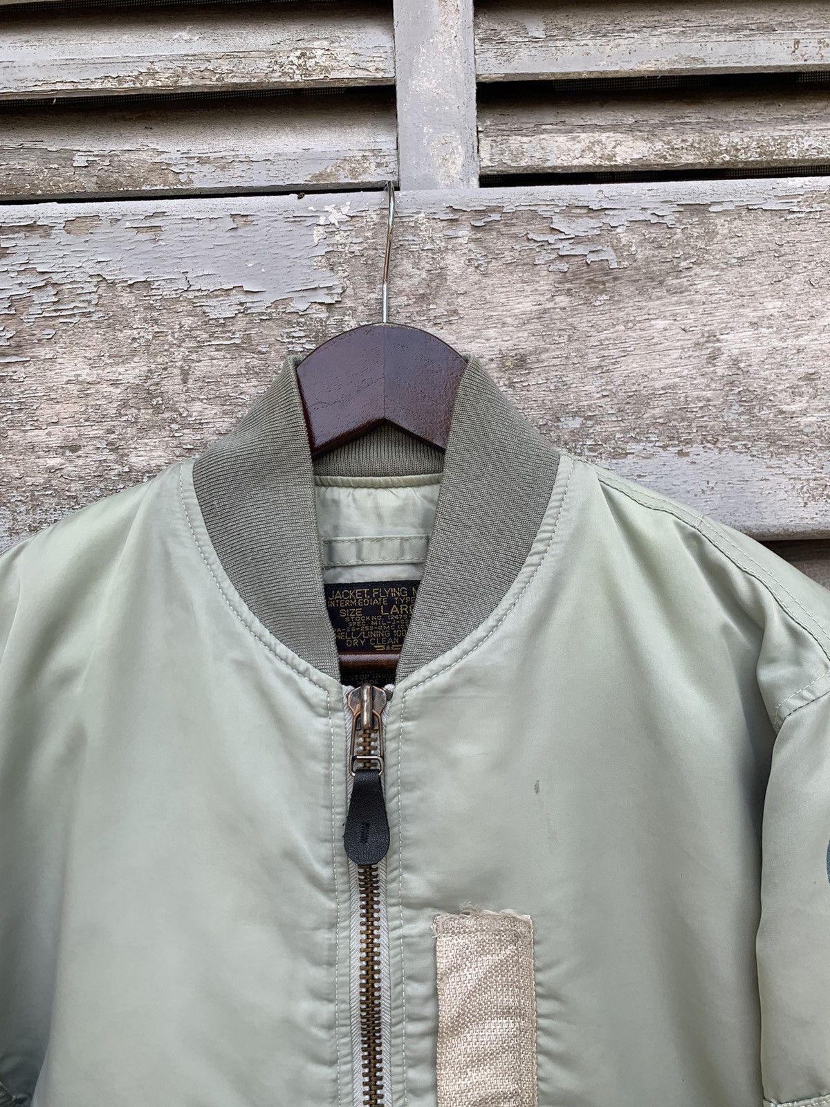 Vintage 🪖Vintage MA-1 USAF Man Intermediate Bomber Jacket Size US M / EU 48-50 / 2 - 14 Thumbnail