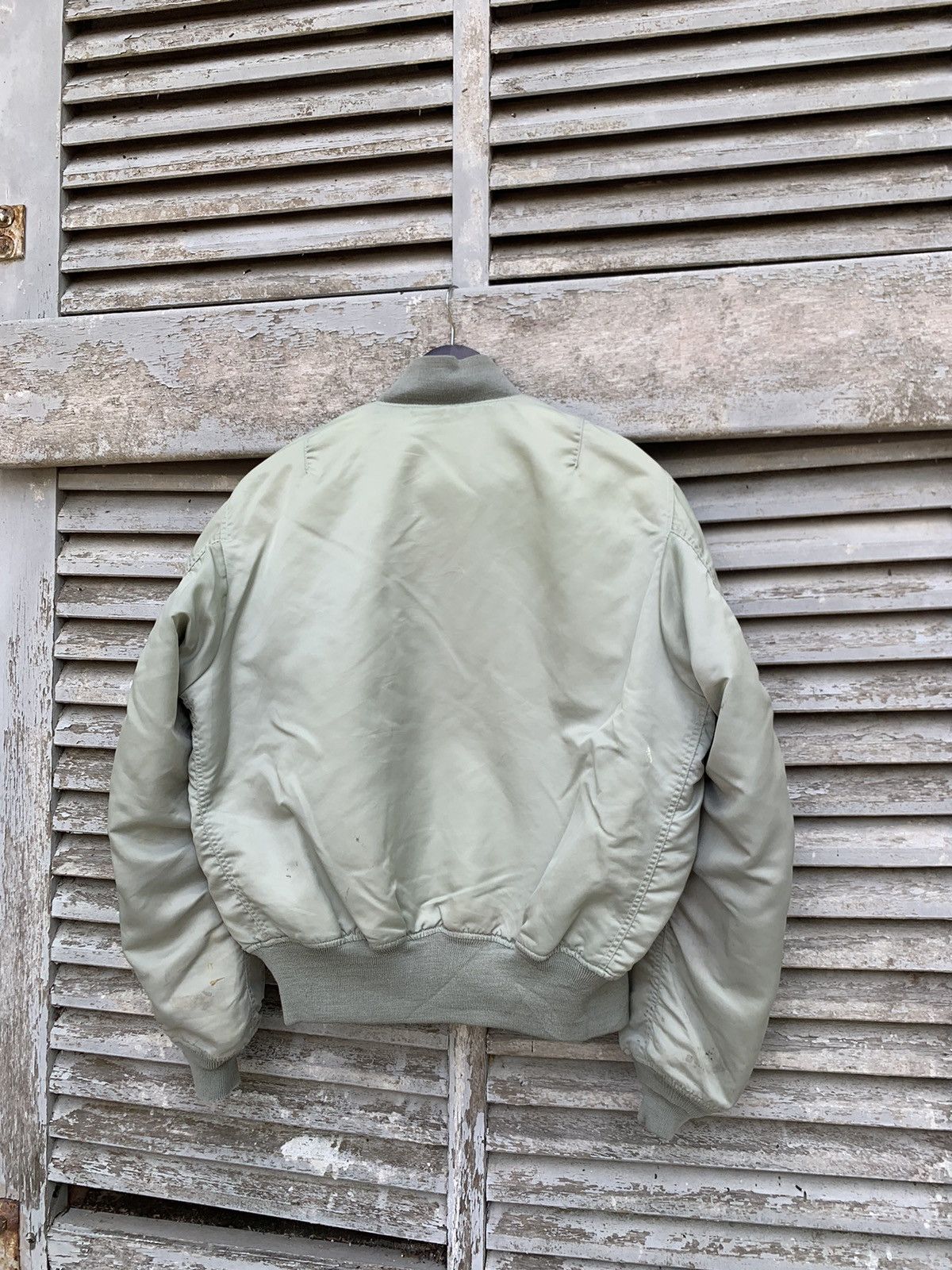 Vintage 🪖Vintage MA-1 USAF Man Intermediate Bomber Jacket Size US M / EU 48-50 / 2 - 9 Thumbnail