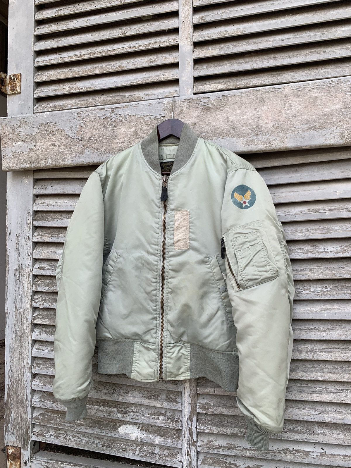 Vintage 🪖Vintage MA-1 USAF Man Intermediate Bomber Jacket Size US M / EU 48-50 / 2 - 1 Thumbnail