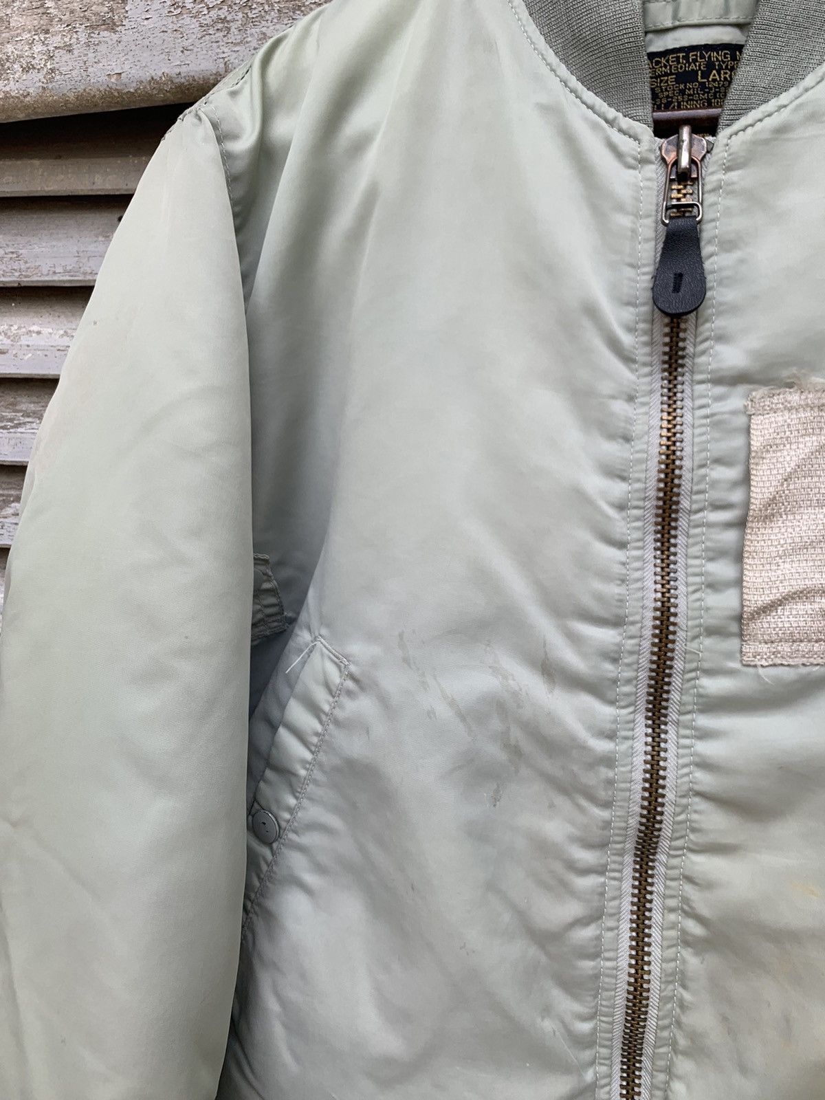 Vintage 🪖Vintage MA-1 USAF Man Intermediate Bomber Jacket Size US M / EU 48-50 / 2 - 13 Thumbnail