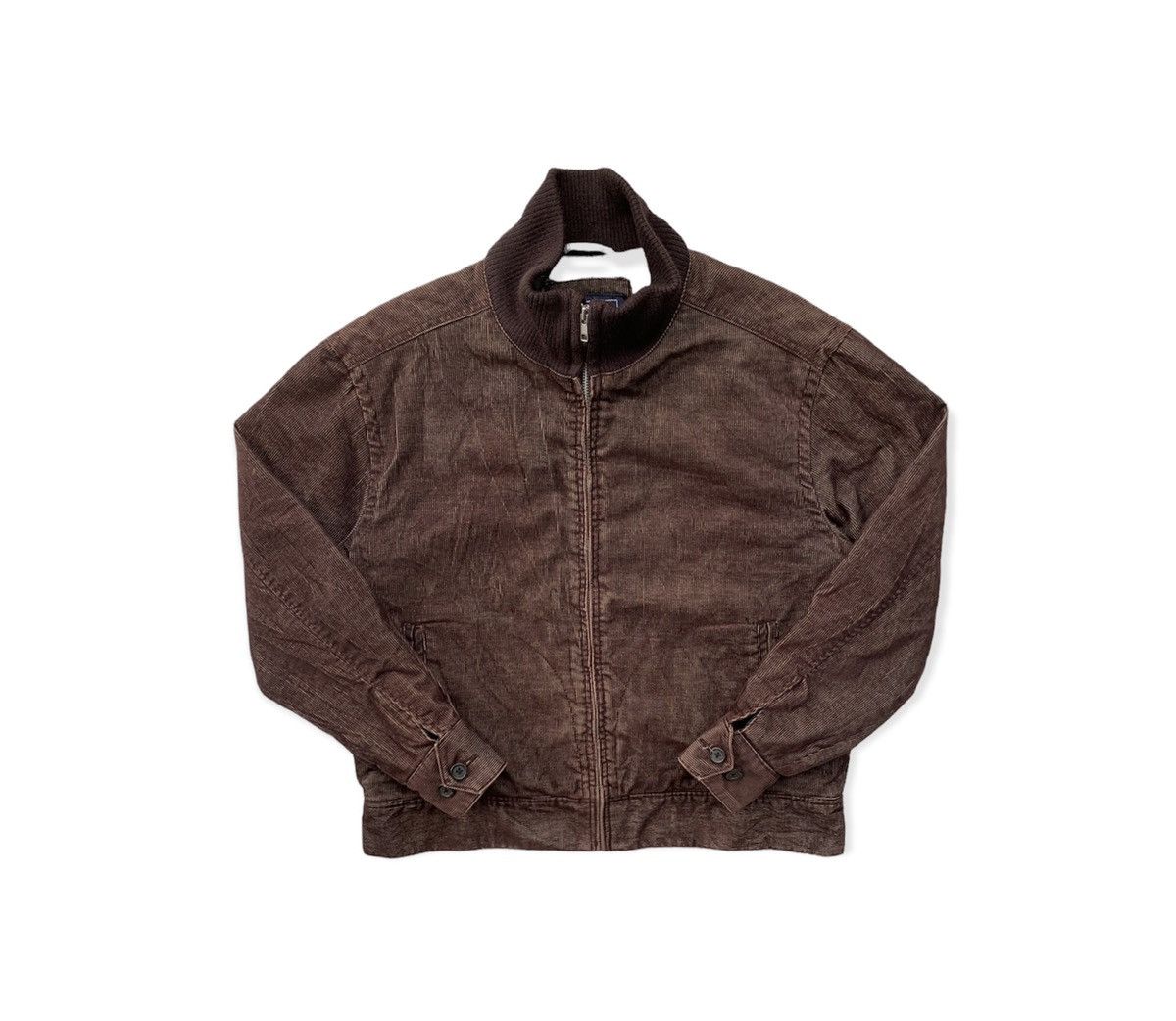 Vintage 🔥Vintage VAN JAC Beautiful Brown Corduroy Bomber Jacket Size US M / EU 48-50 / 2 - 2 Thumbnail