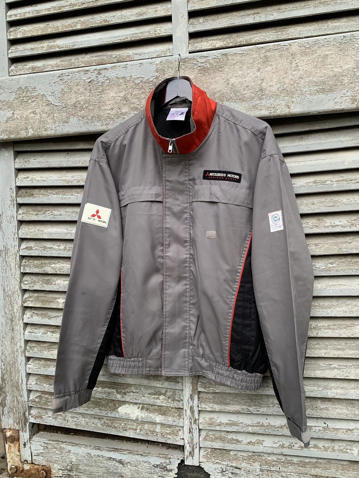 Japanese Brand MITSHUBISHI Motors Ralliart Service Staff Bomber Jacket Size US M / EU 48-50 / 2 - 2 Thumbnail