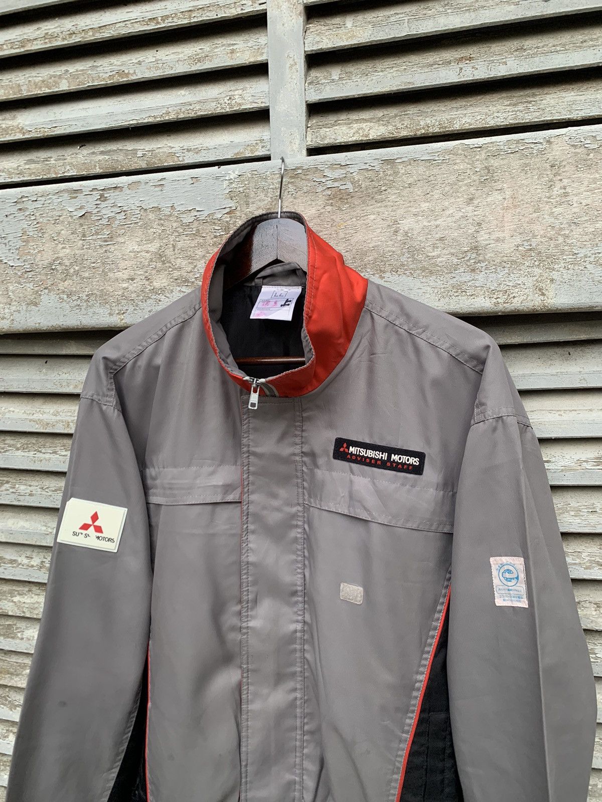 Japanese Brand MITSHUBISHI Motors Ralliart Service Staff Bomber Jacket Size US M / EU 48-50 / 2 - 5 Thumbnail