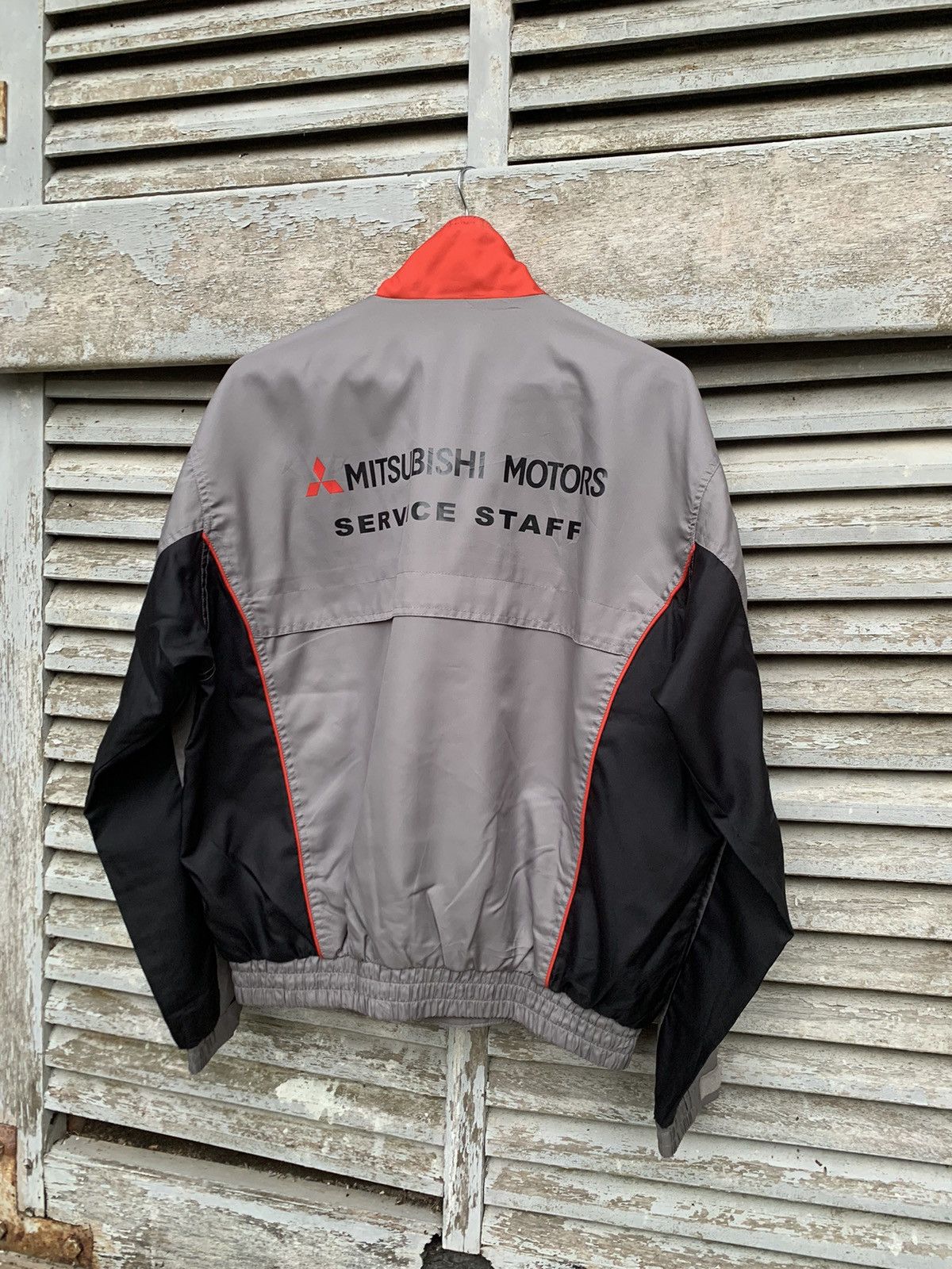 Japanese Brand MITSHUBISHI Motors Ralliart Service Staff Bomber Jacket Size US M / EU 48-50 / 2 - 6 Thumbnail
