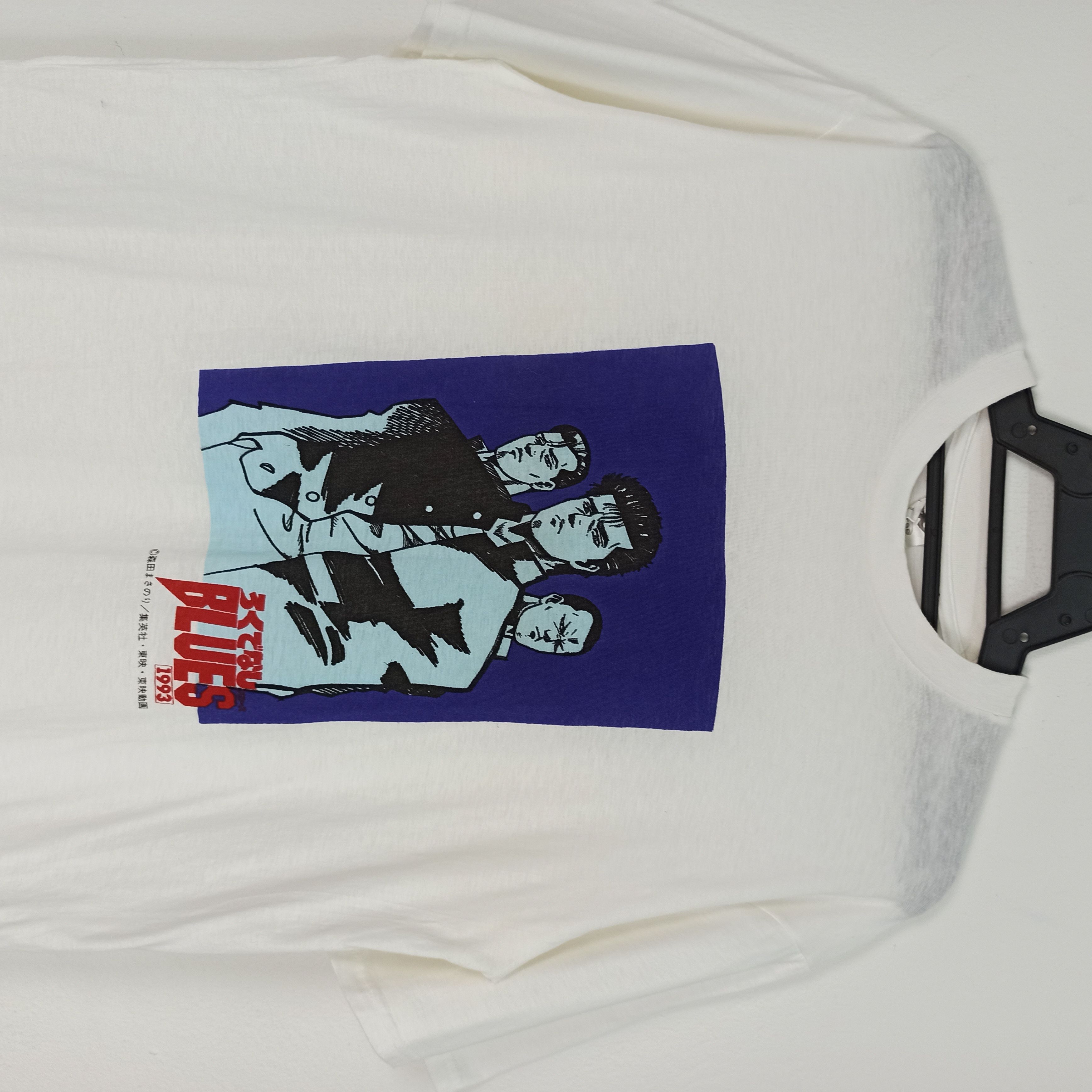 Anime × Vintage Vintage Anime Rokudenashi Blues 1993 Tshirt Brapresto Size US L / EU 52-54 / 3 - 2 Thumbnail