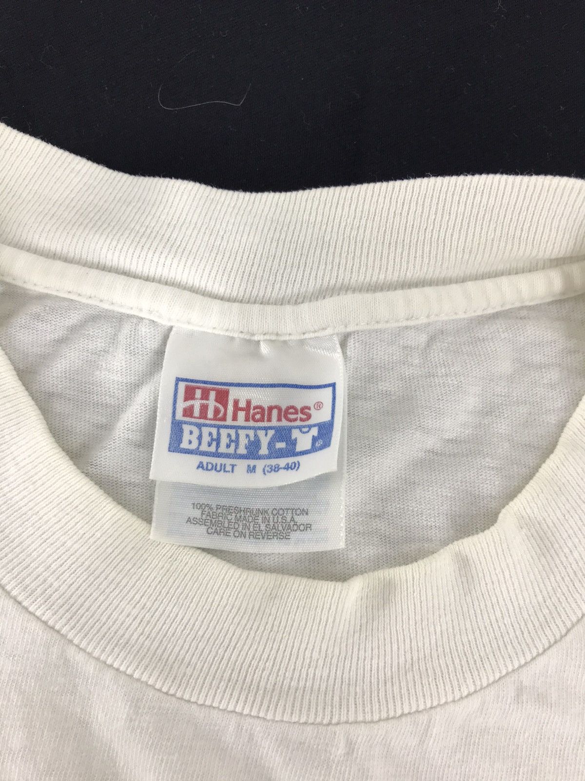 Vintage Hanes Second Cross Line Famouz Photograph 1997-1998