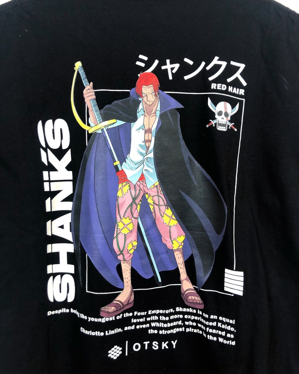 One Piece Rare One Piece Red Hair Shanks Tee Size US M / EU 48-50 / 2 - 8 Thumbnail