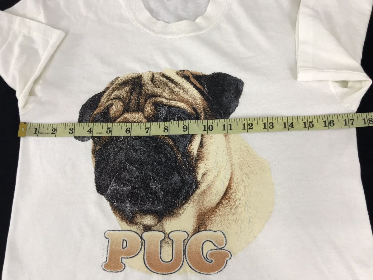Japanese Brand × Vintage 90s Best Friend Hawaii PUG Dog Logo T Shirt Tee Size US S / EU 44-46 / 1 - 6 Thumbnail