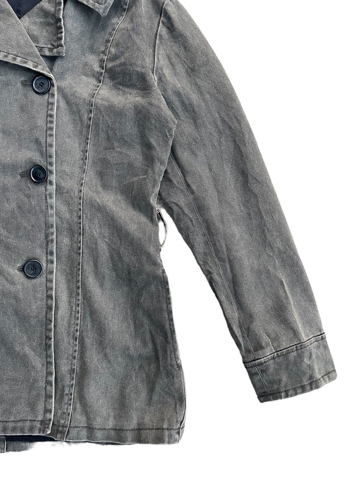 POST ARCHIVE FACTION (PAF) Vintage Clef De Sol Duck Canvas Double Breast Jacket Size S / US 4 / IT 40 - 4 Thumbnail