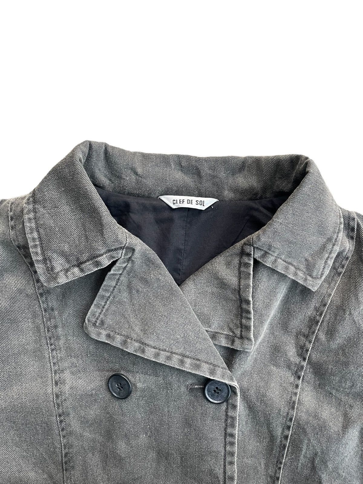 POST ARCHIVE FACTION (PAF) Vintage Clef De Sol Duck Canvas Double Breast Jacket Size S / US 4 / IT 40 - 8 Thumbnail