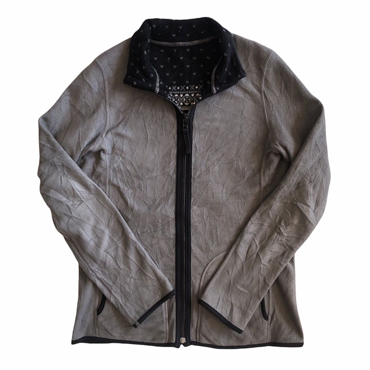 Uniqlo Uniqlo Riversable Zipper Fleece Jacket Size S / US 4 / IT 40 - 2 Thumbnail