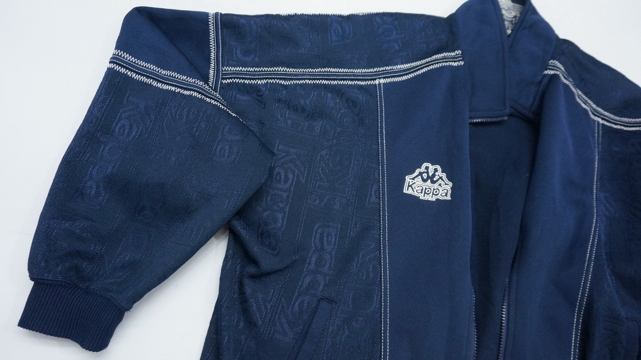 Kappa × Vintage Vintage KAPPA AF1 Aeroflex Trainer Jacket Size US L / EU 52-54 / 3 - 2 Thumbnail