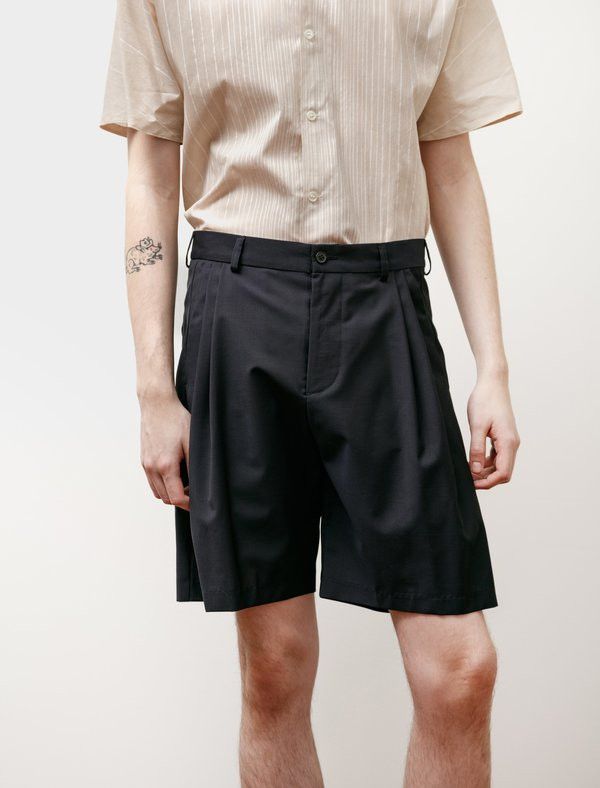 image of Stephan Schneider Saco Shorts Night in Navy, Men's (Size 34)