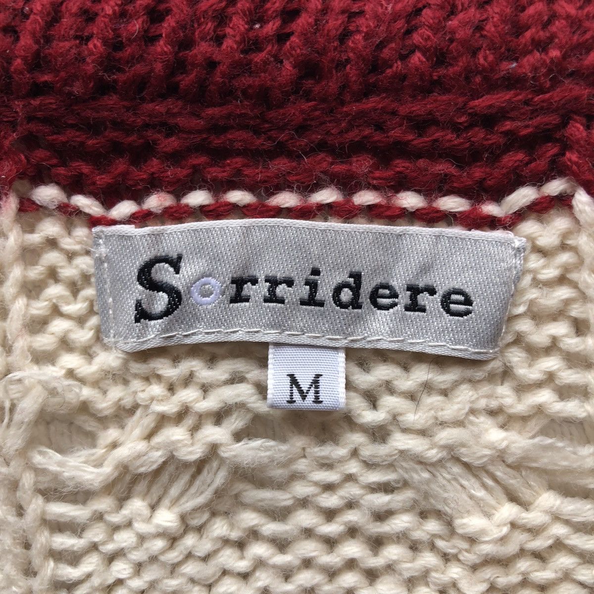 Japanese Brand Cable Knit Striped Women Long Sleeve by Serridere Size L / US 10 / IT 46 - 10 Thumbnail