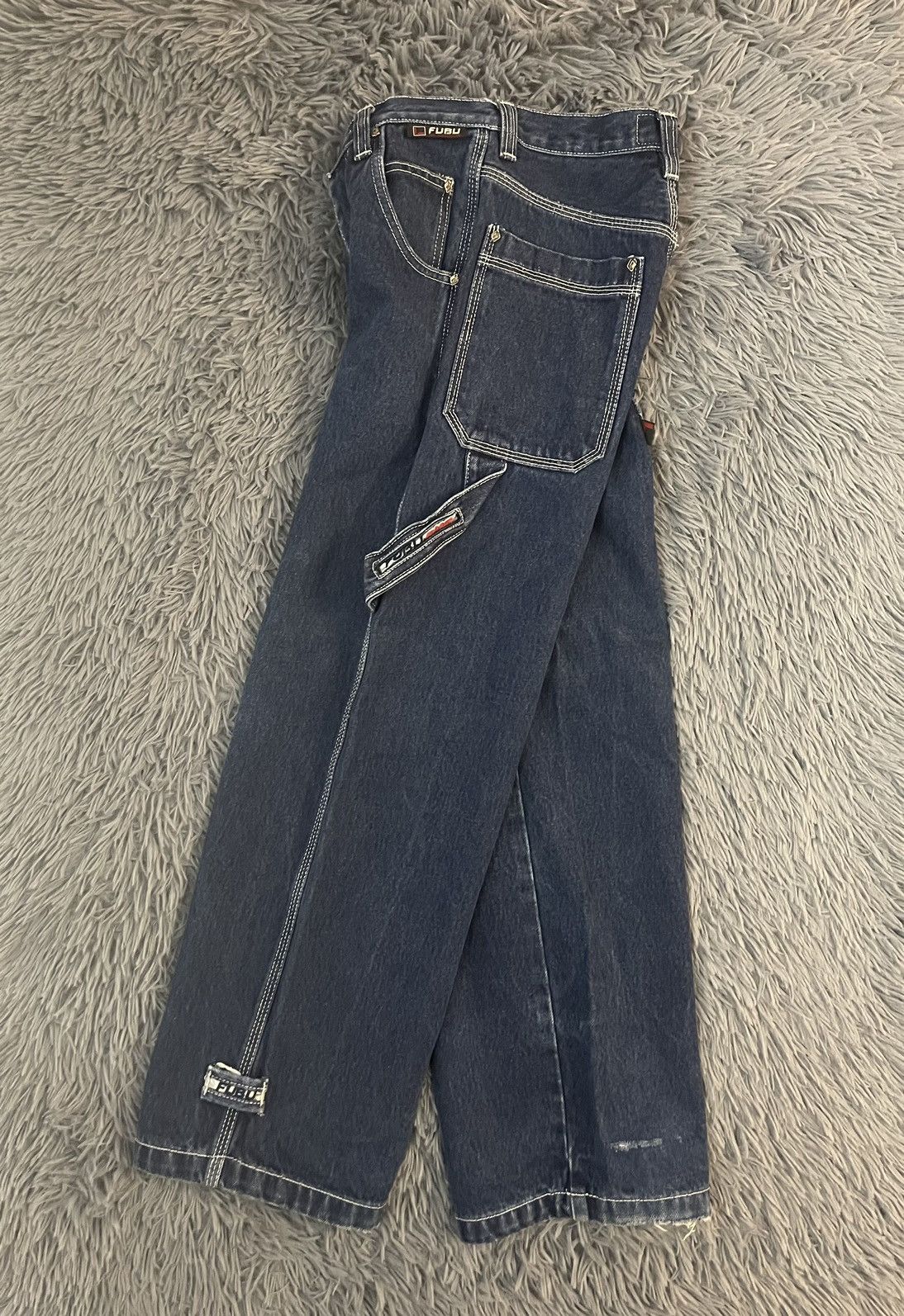 Fubu × Made In Usa × Vintage Fubu 90s vintage baggy wide leg