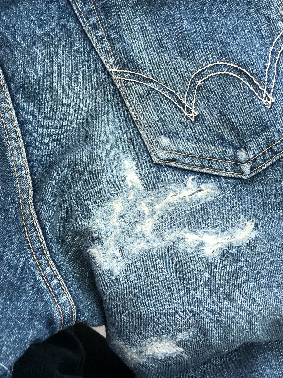 Edwin × Hysteric Glamour Rare Distressed EDWIN denim made in Japan Size US 32 / EU 48 - 14 Thumbnail