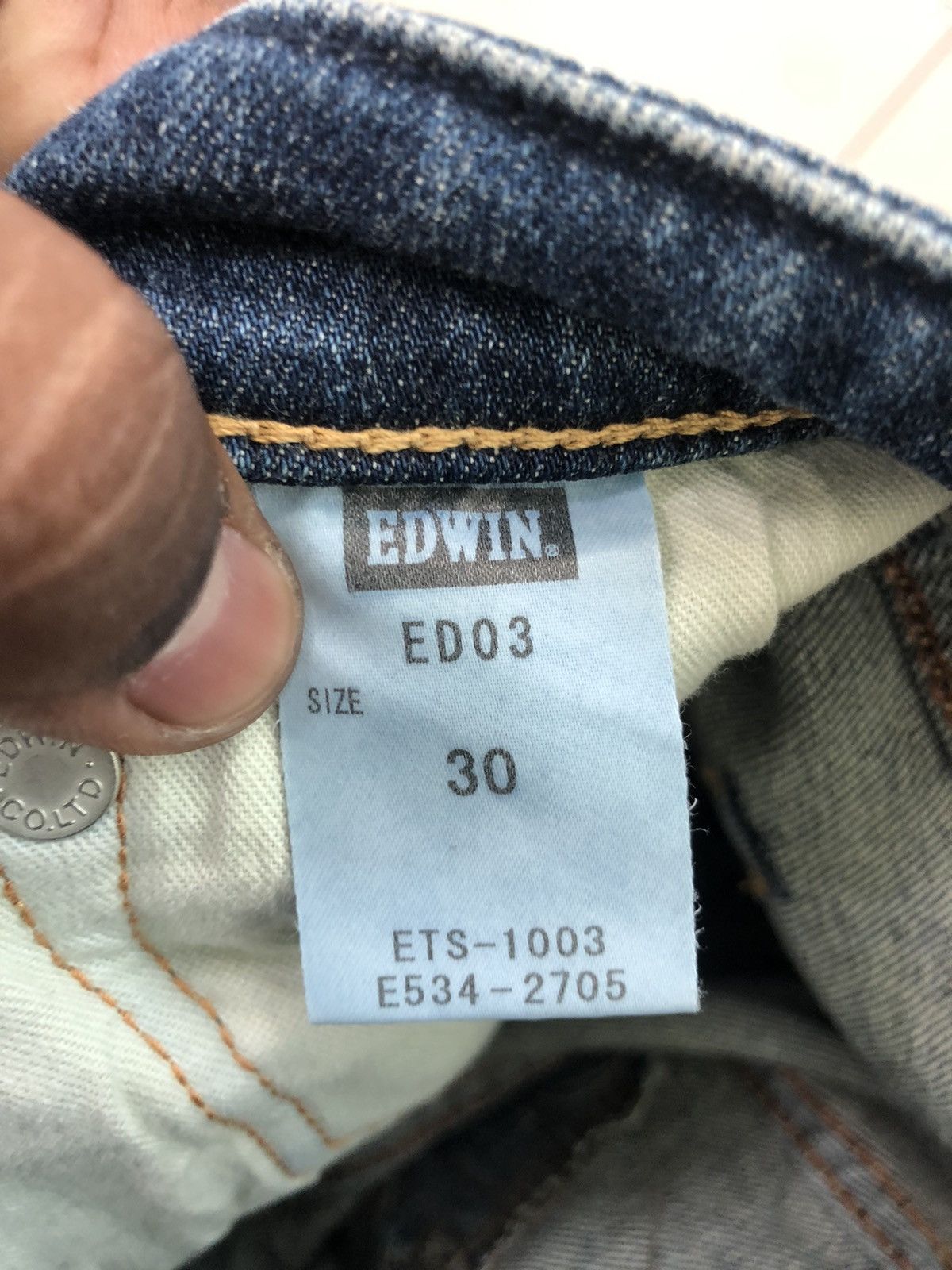 Edwin × Hysteric Glamour Rare Distressed EDWIN denim made in Japan Size US 32 / EU 48 - 10 Thumbnail