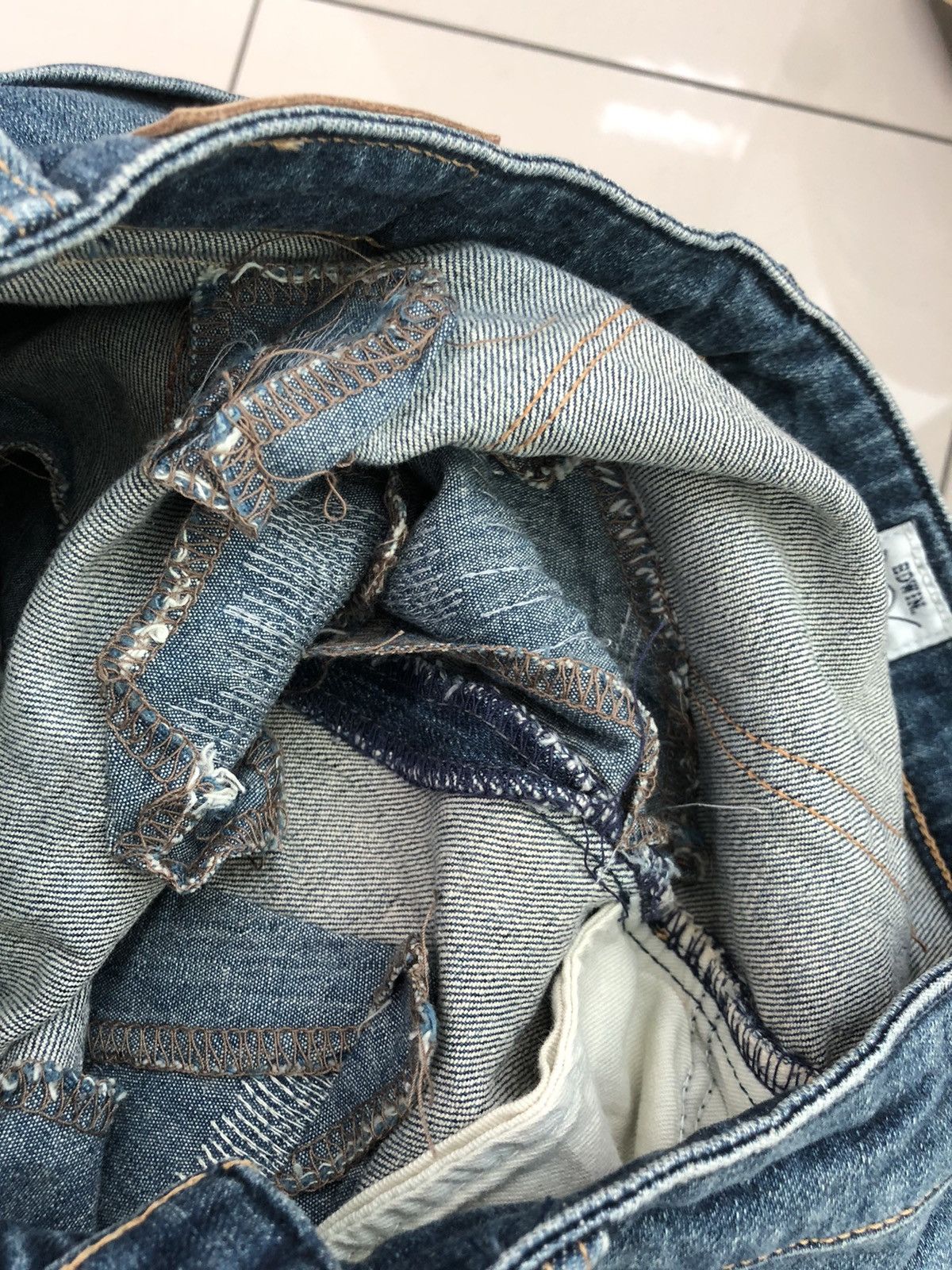 Edwin × Hysteric Glamour Rare Distressed EDWIN denim made in Japan Size US 32 / EU 48 - 12 Thumbnail